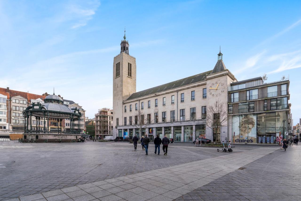 Ruim En Warm Appartement In De Winkelstraat Van Oostende Ngoại thất bức ảnh