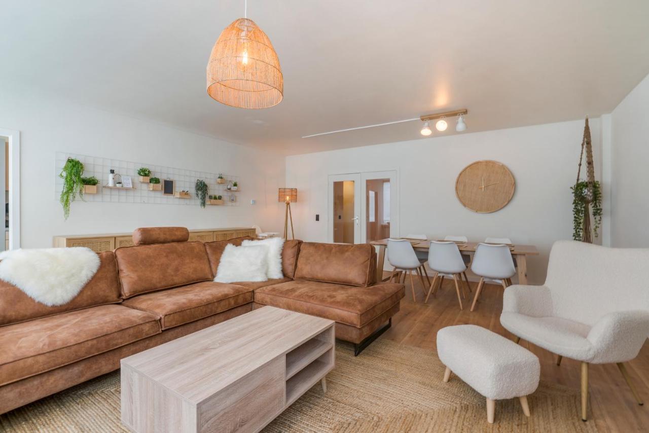 Ruim En Warm Appartement In De Winkelstraat Van Oostende Ngoại thất bức ảnh